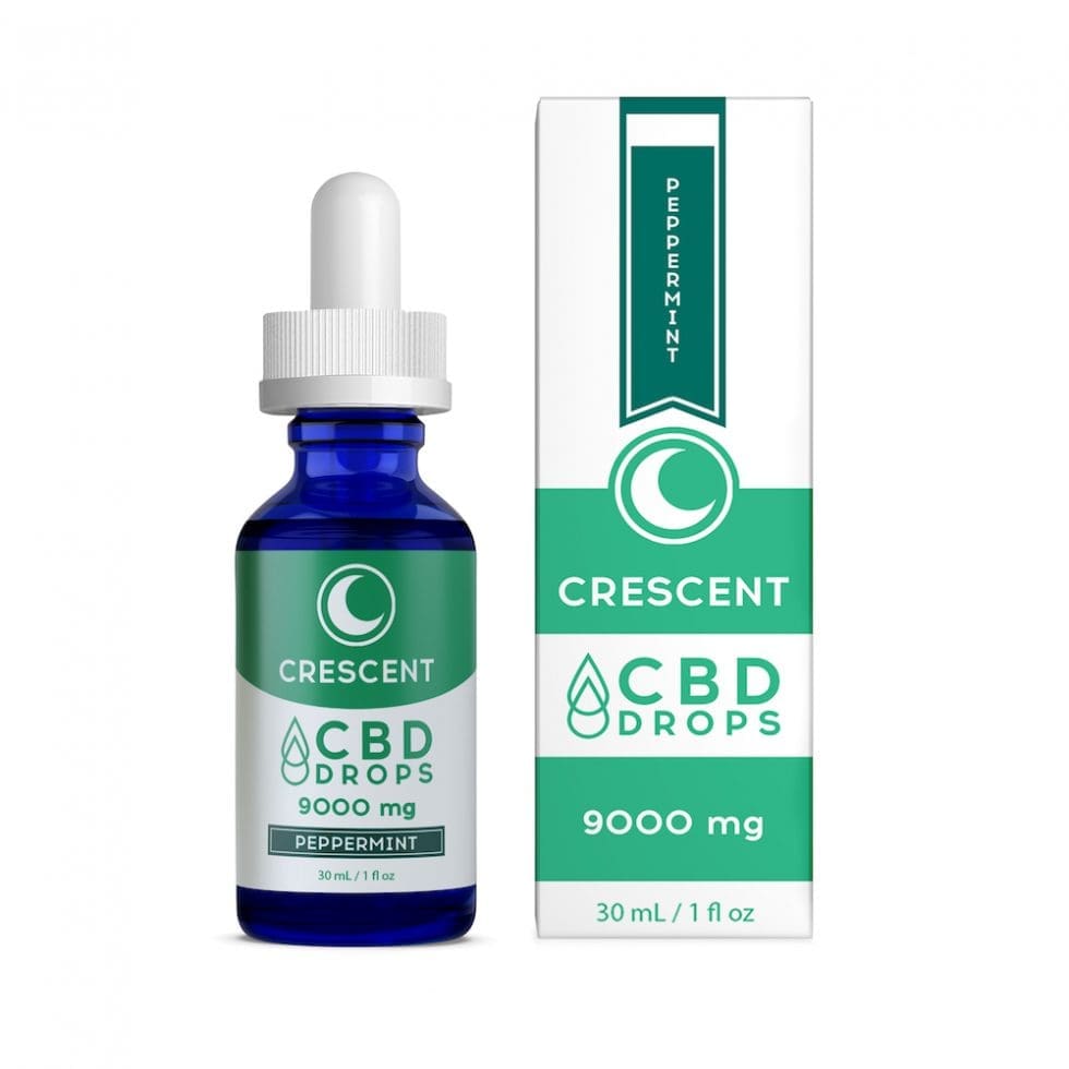 Strongest CBD Oil | 9,000 mg Max Strength CBD Drops | Crescent Canna
