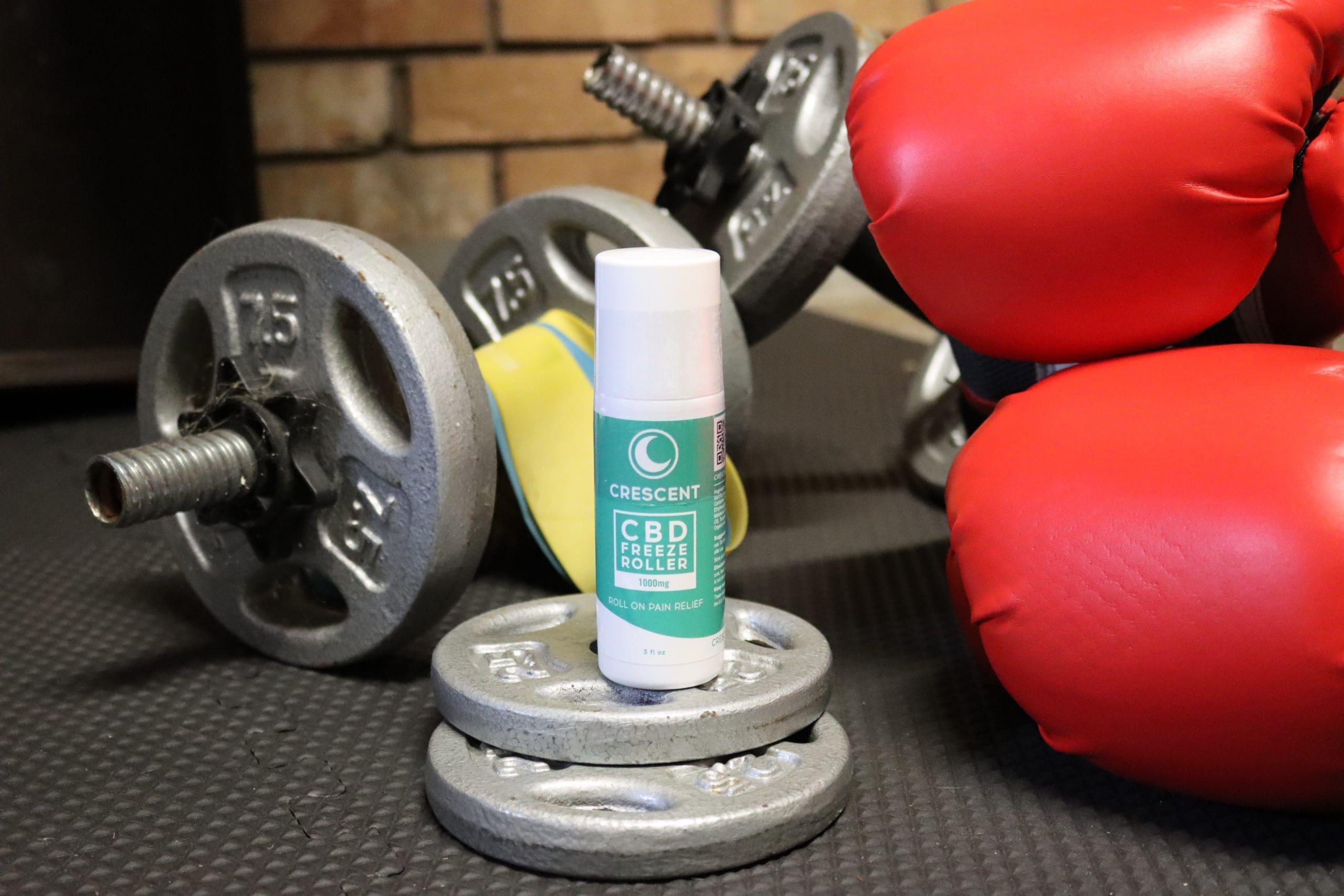 CBD Freeze-Roll on at the Gym